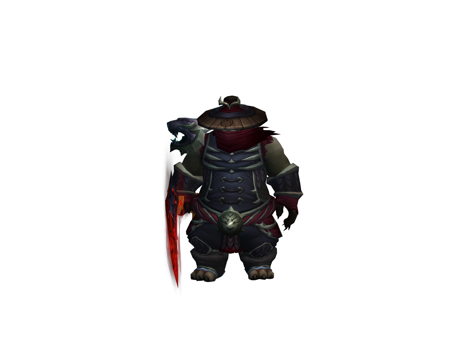 Sanzhu 3D character render