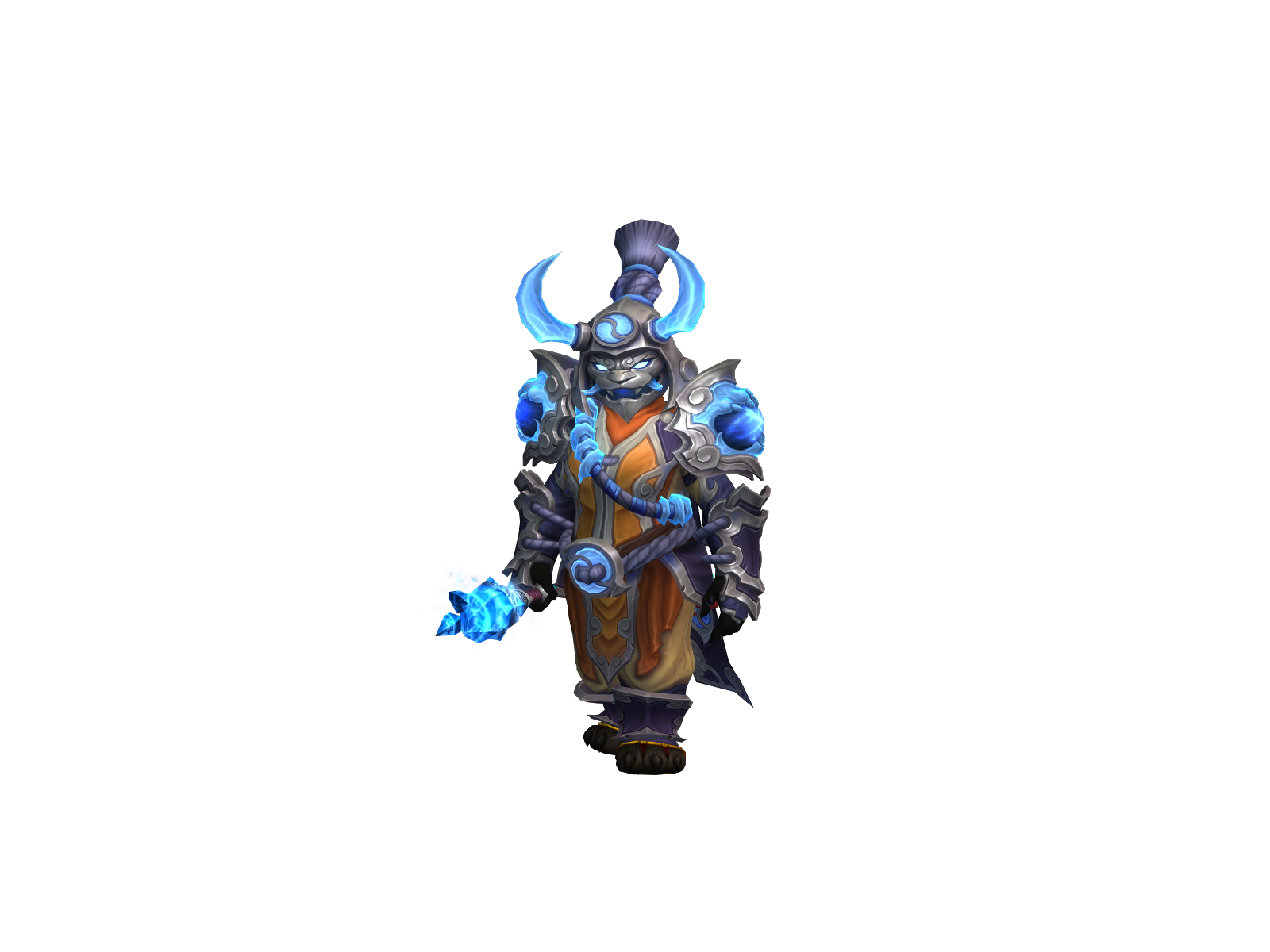 Monkskunk 3D character render
