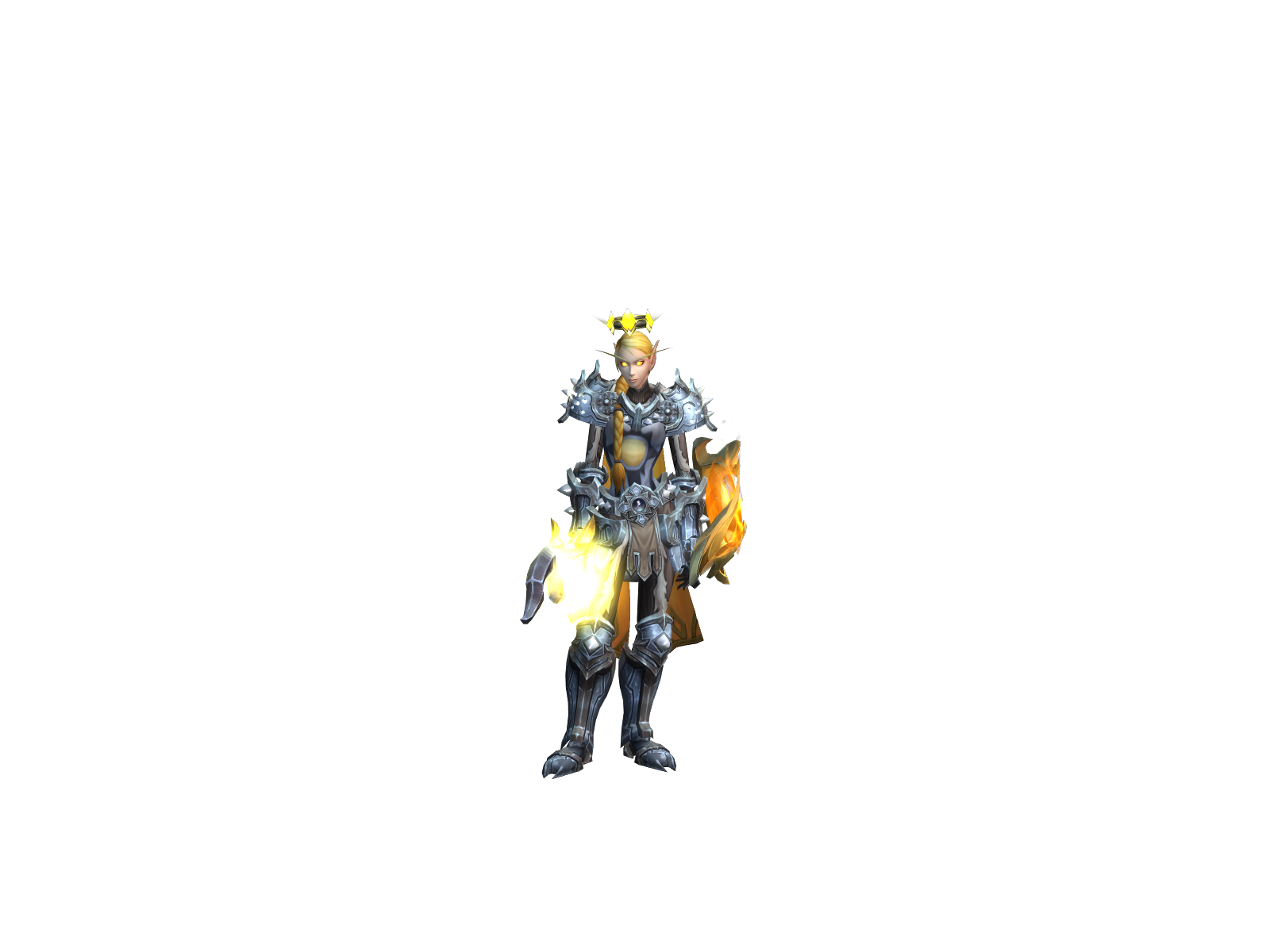 Lumyna 3D character render