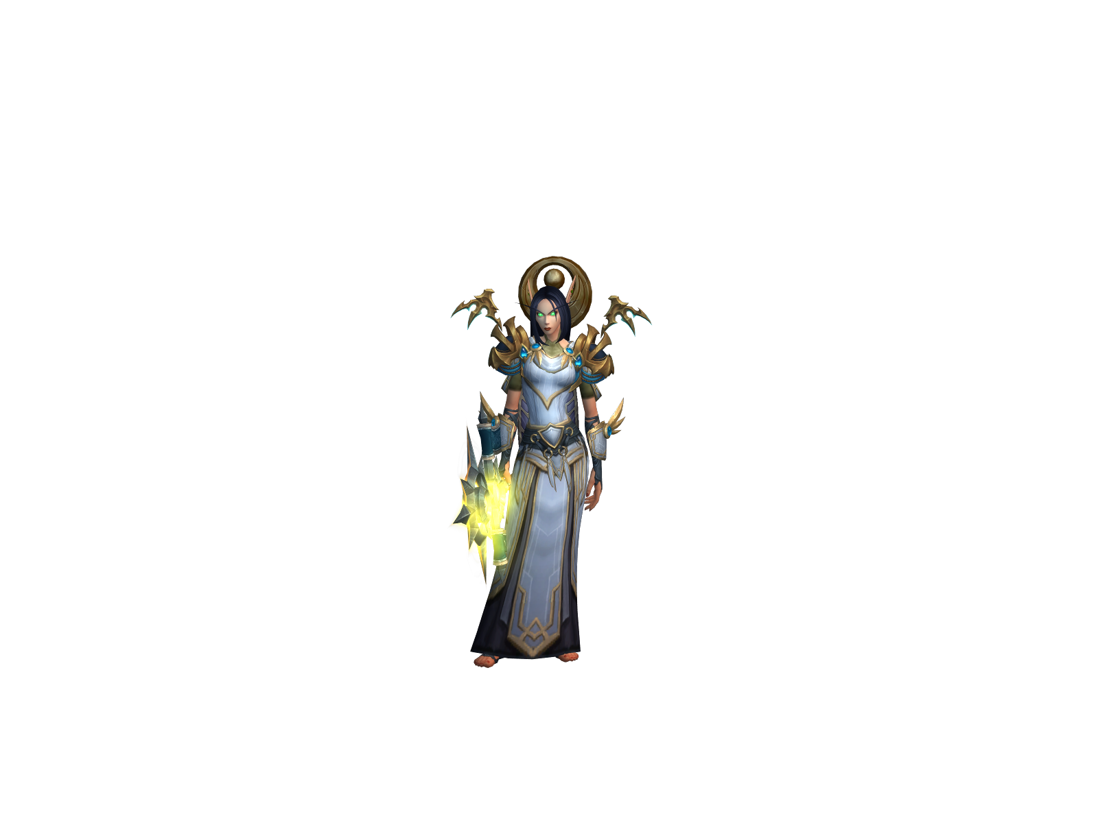 Aelap 3D character render