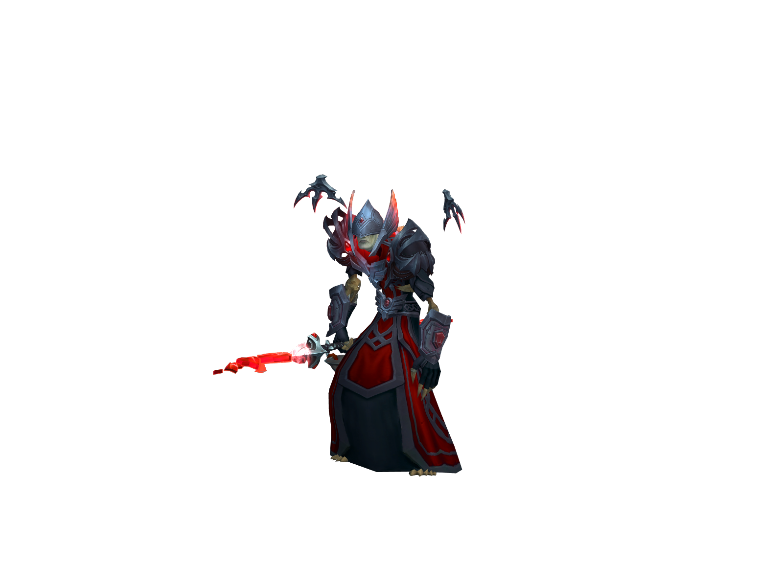 Crondold 3D character render