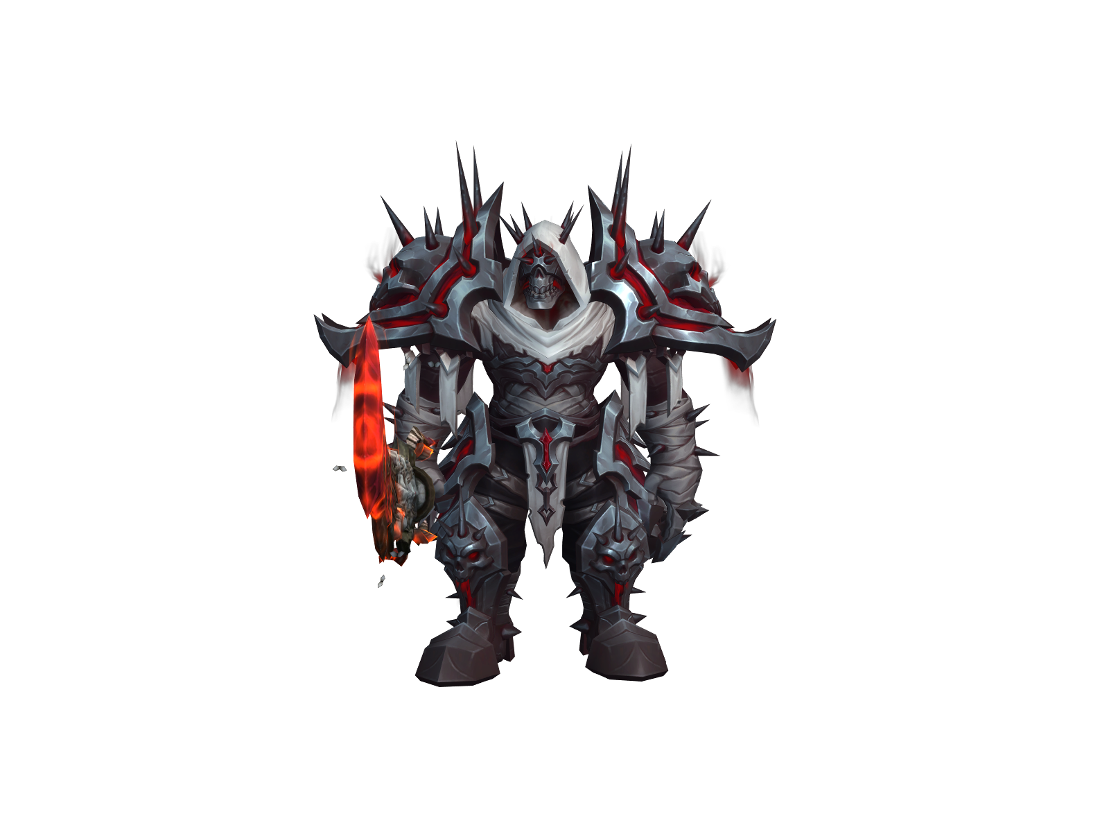 Screams 3D character render