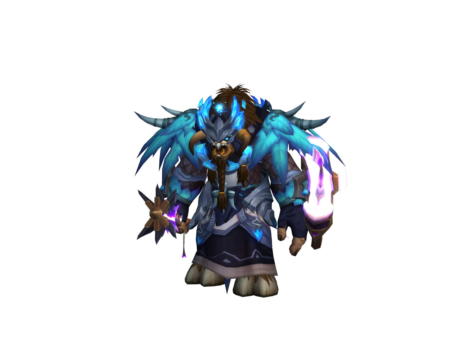 Bungry 3D character render