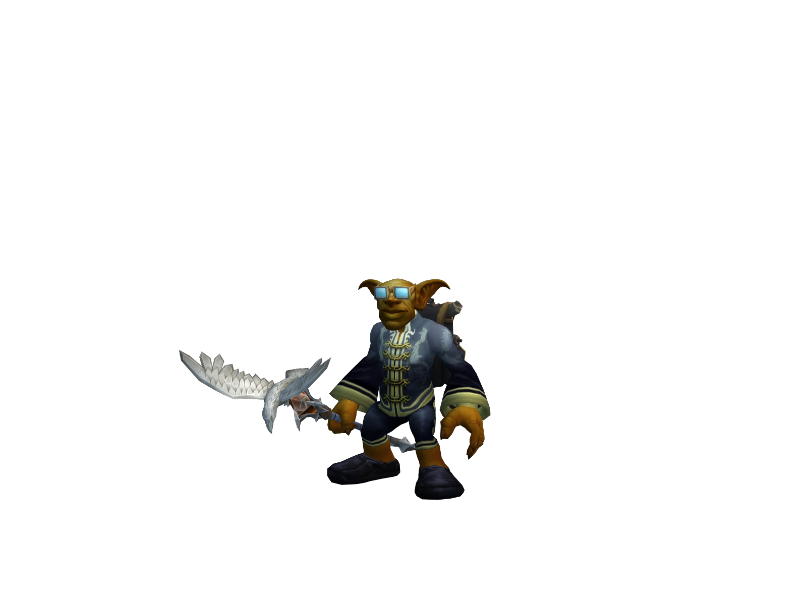 Powêrthirst 3D character render