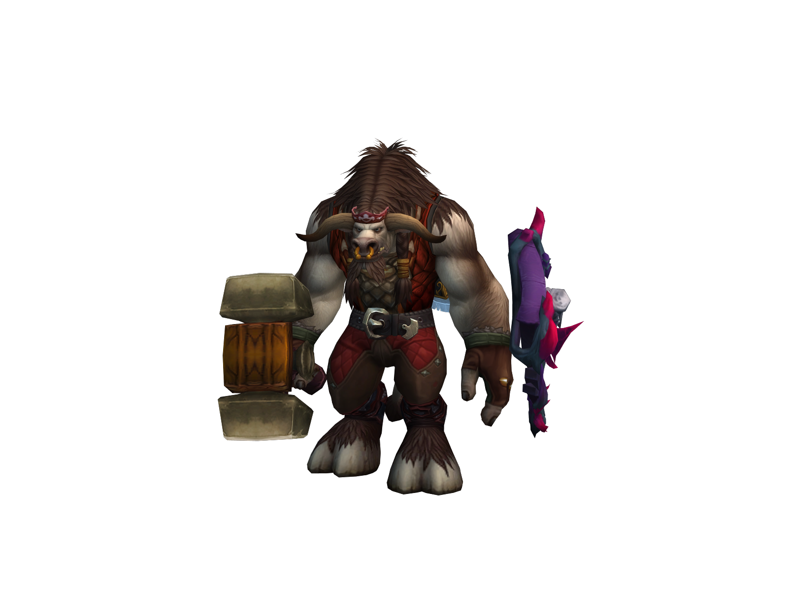 Tallsad 3D character render