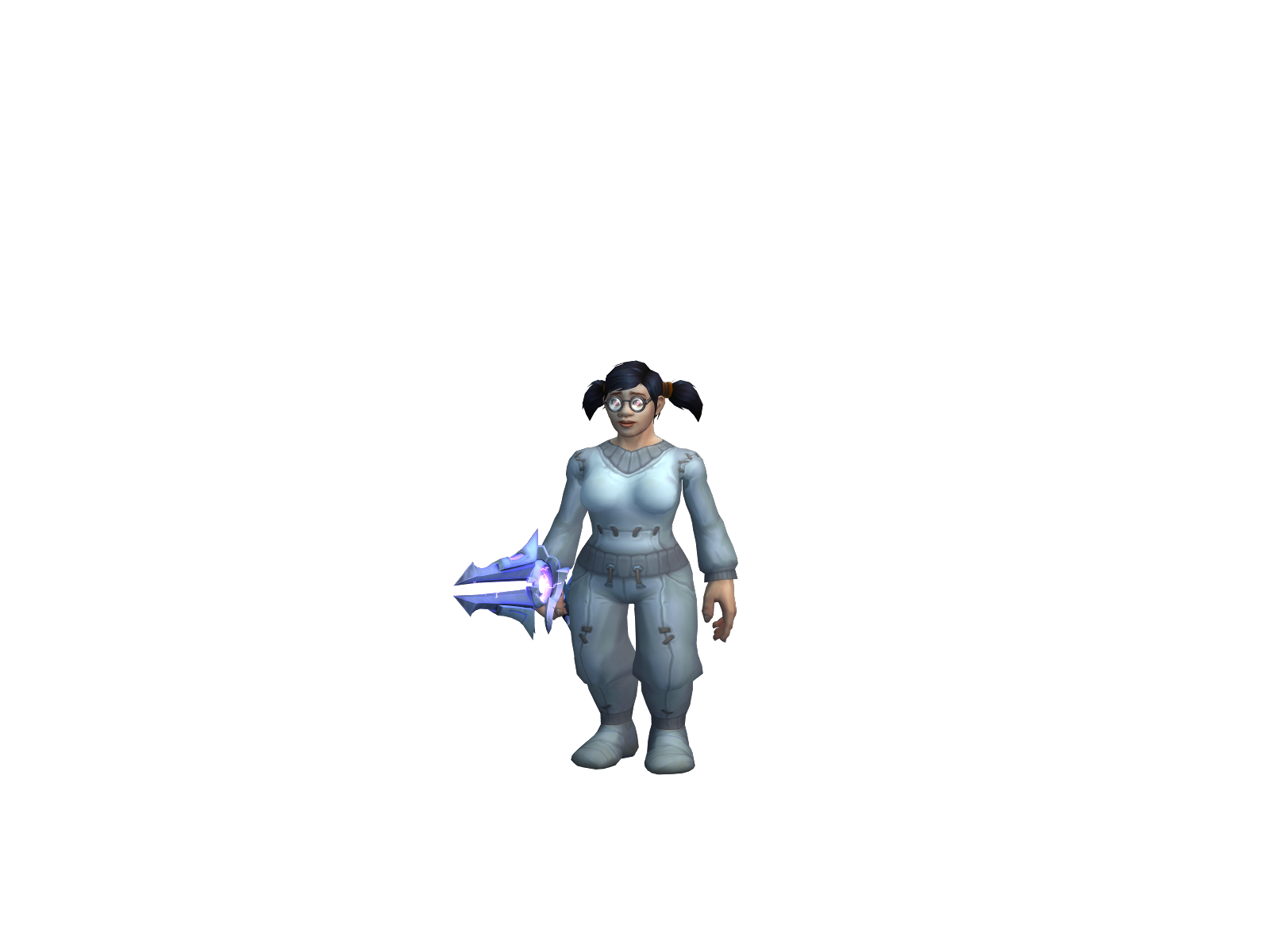 Deltyh 3D character render