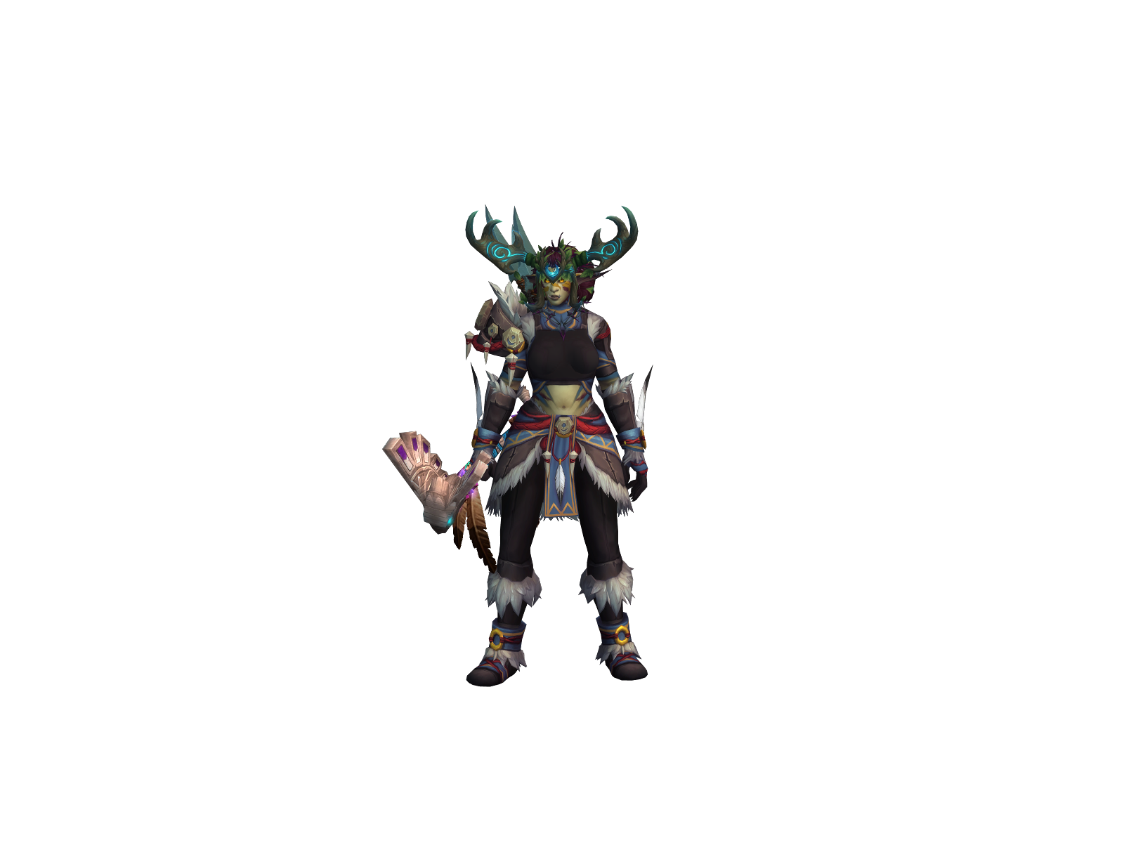 Twiggies 3D character render