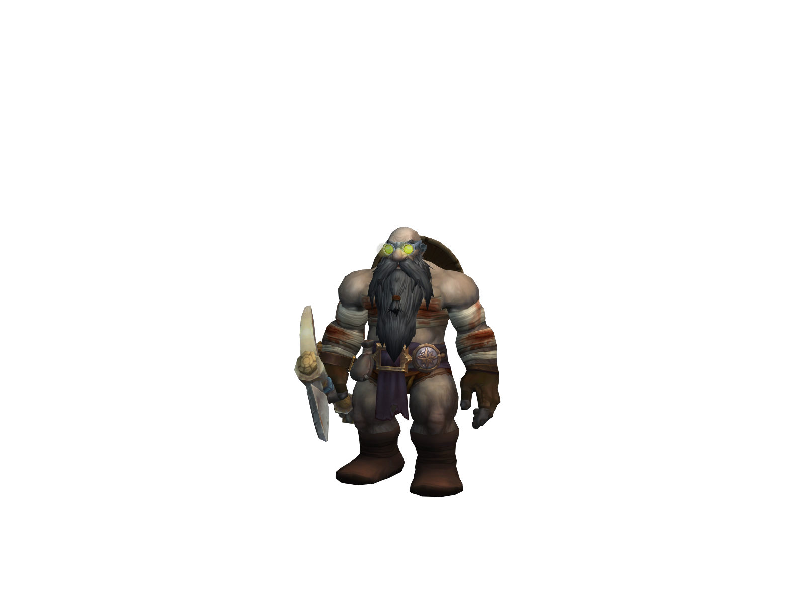 Kruenor 3D character render