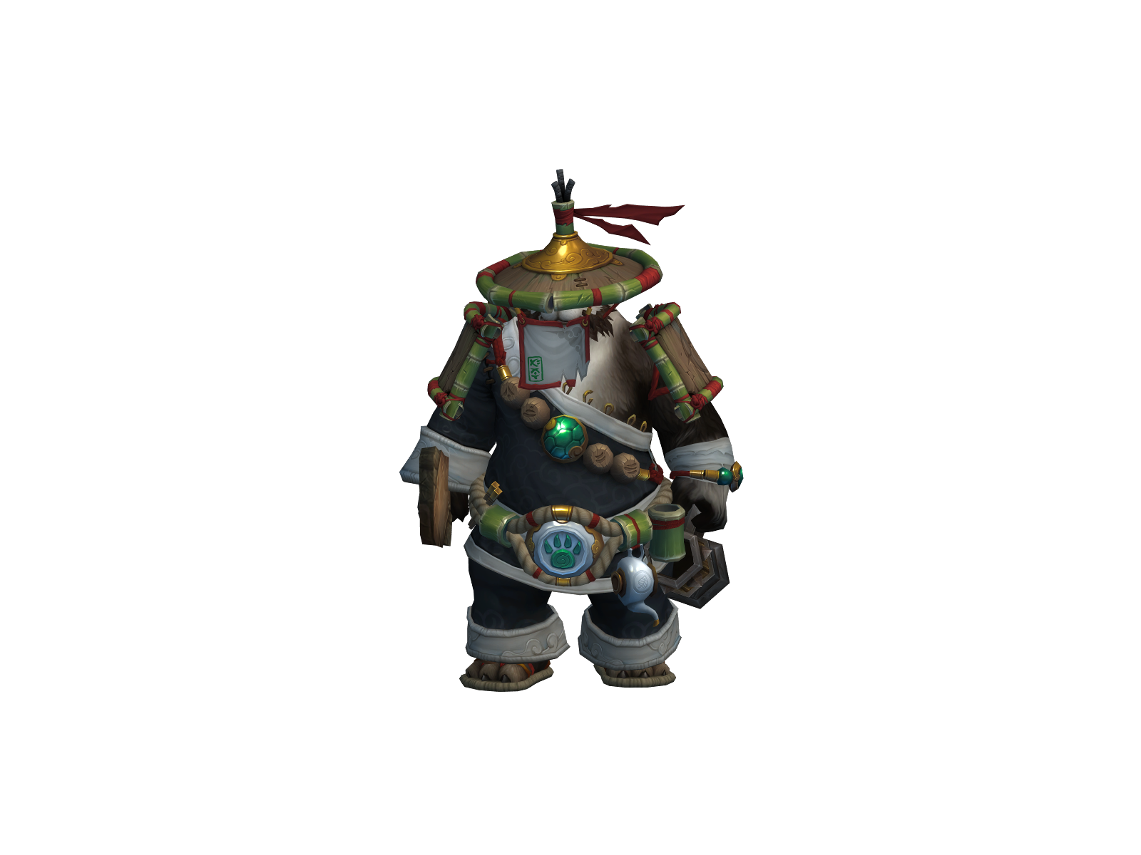 Woahapanda 3D character render