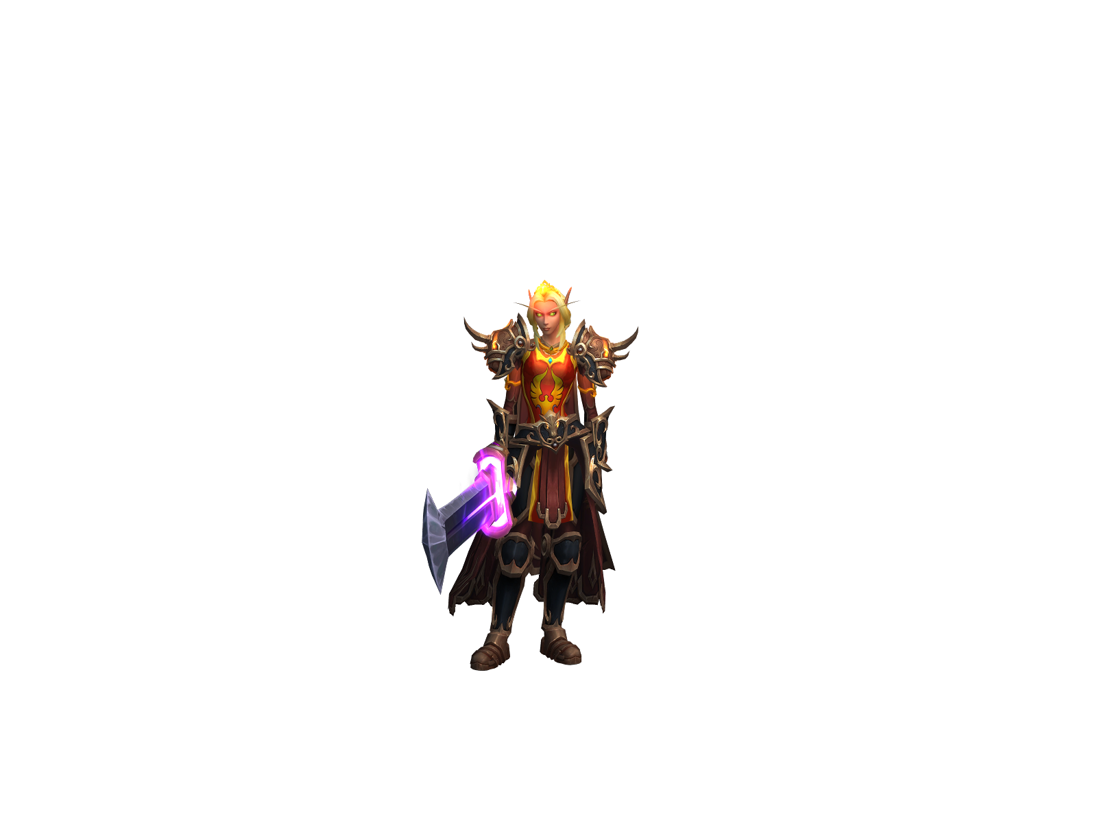 Thunderqt 3D character render