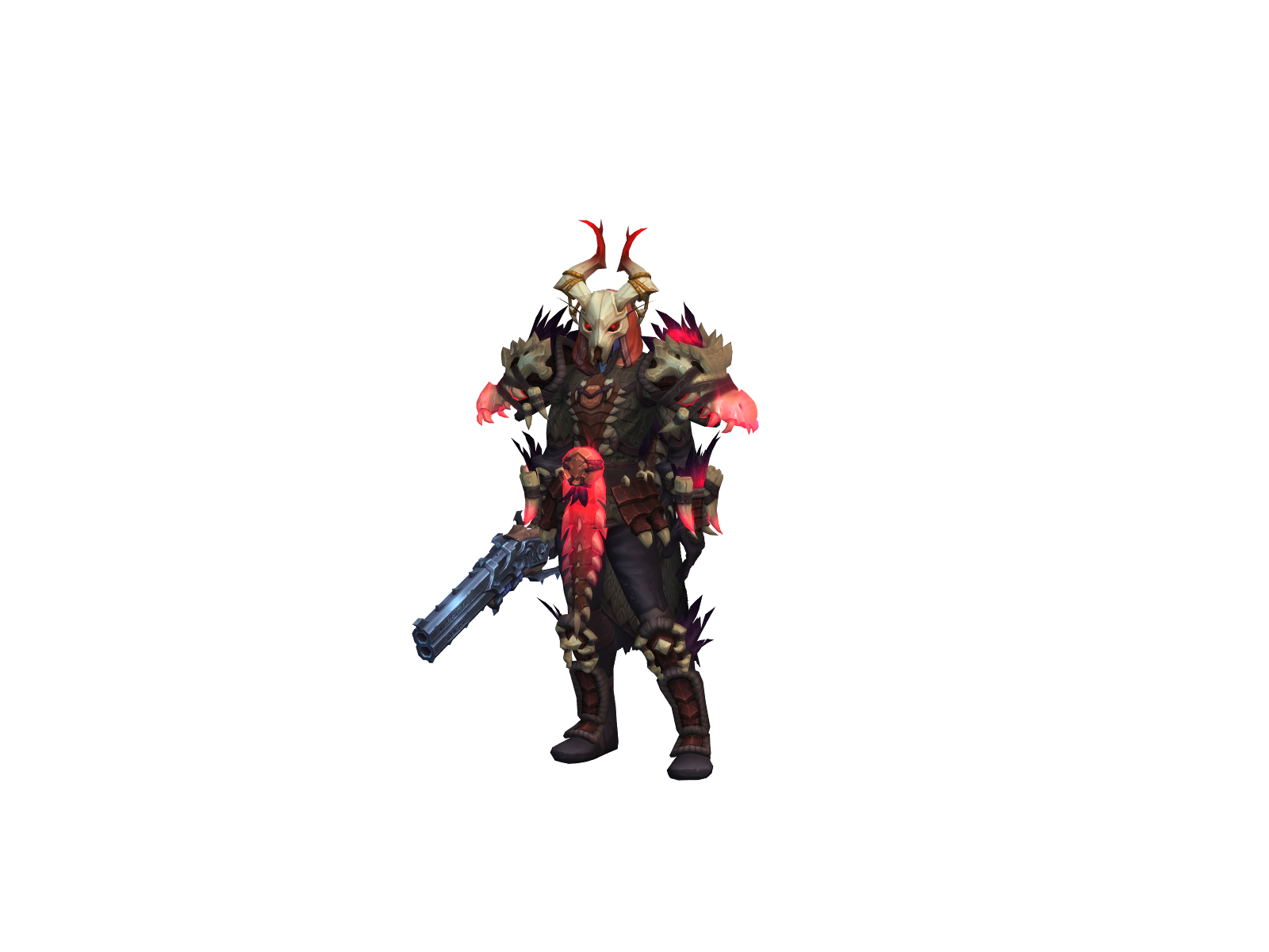 Lilektra 3D character render