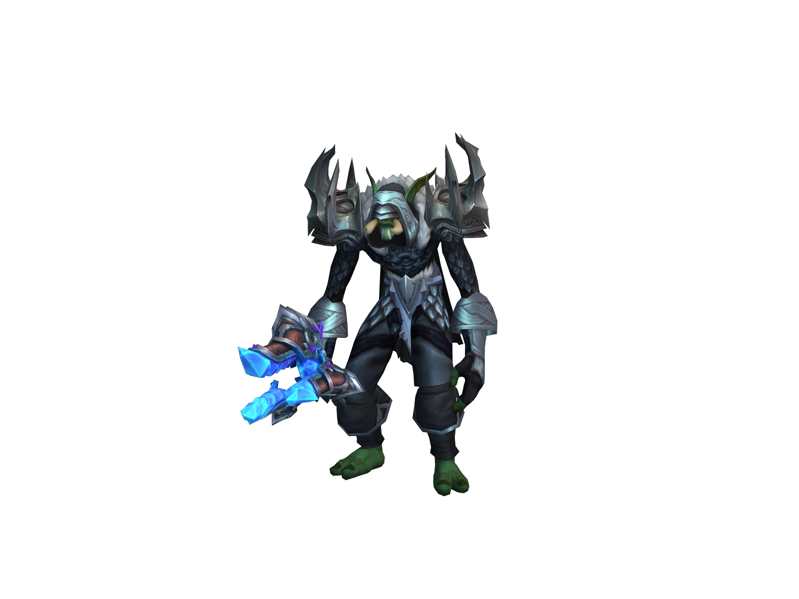 Drizzk 3D character render