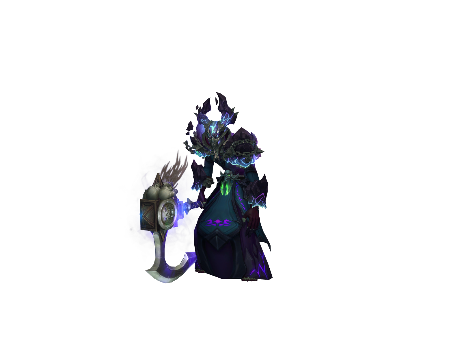 Chonkloc 3D character render