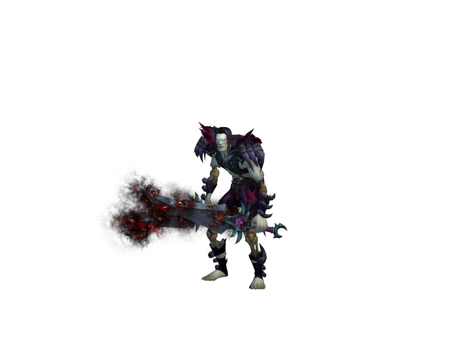 Morvenia 3D character render