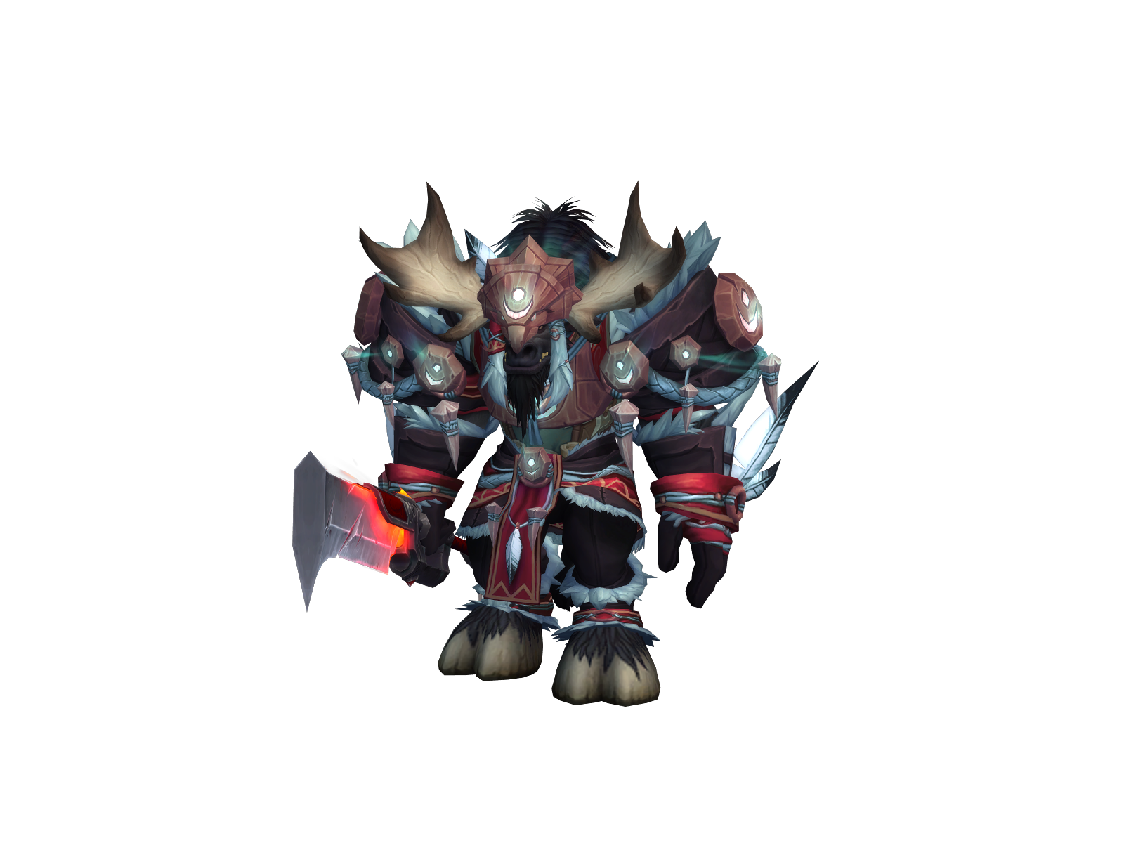 Nawj 3D character render
