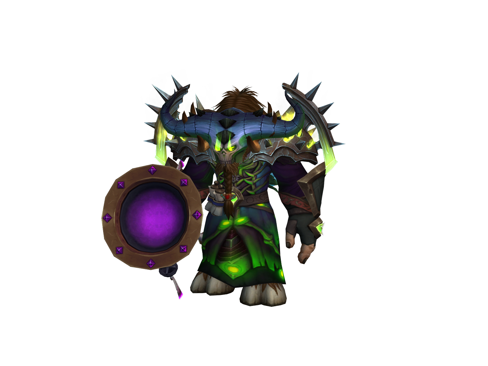 Widemerlin 3D character render