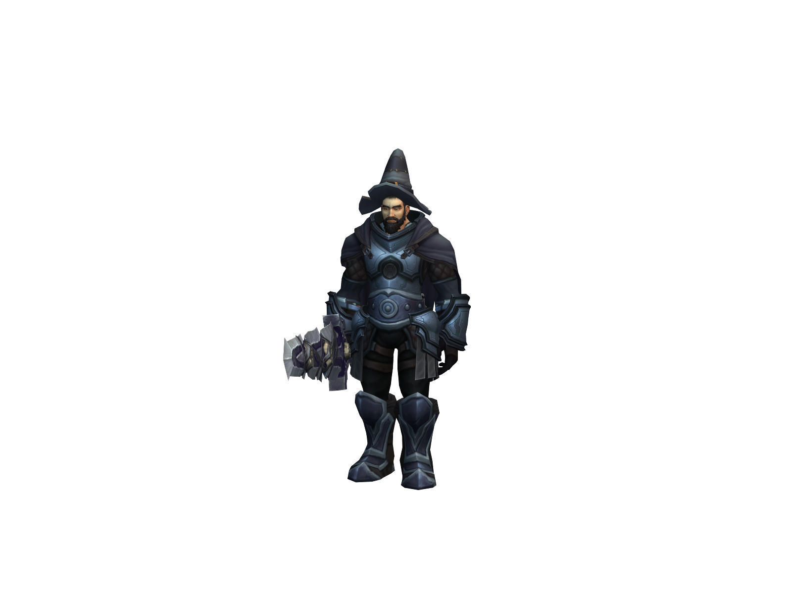 Servious 3D character render