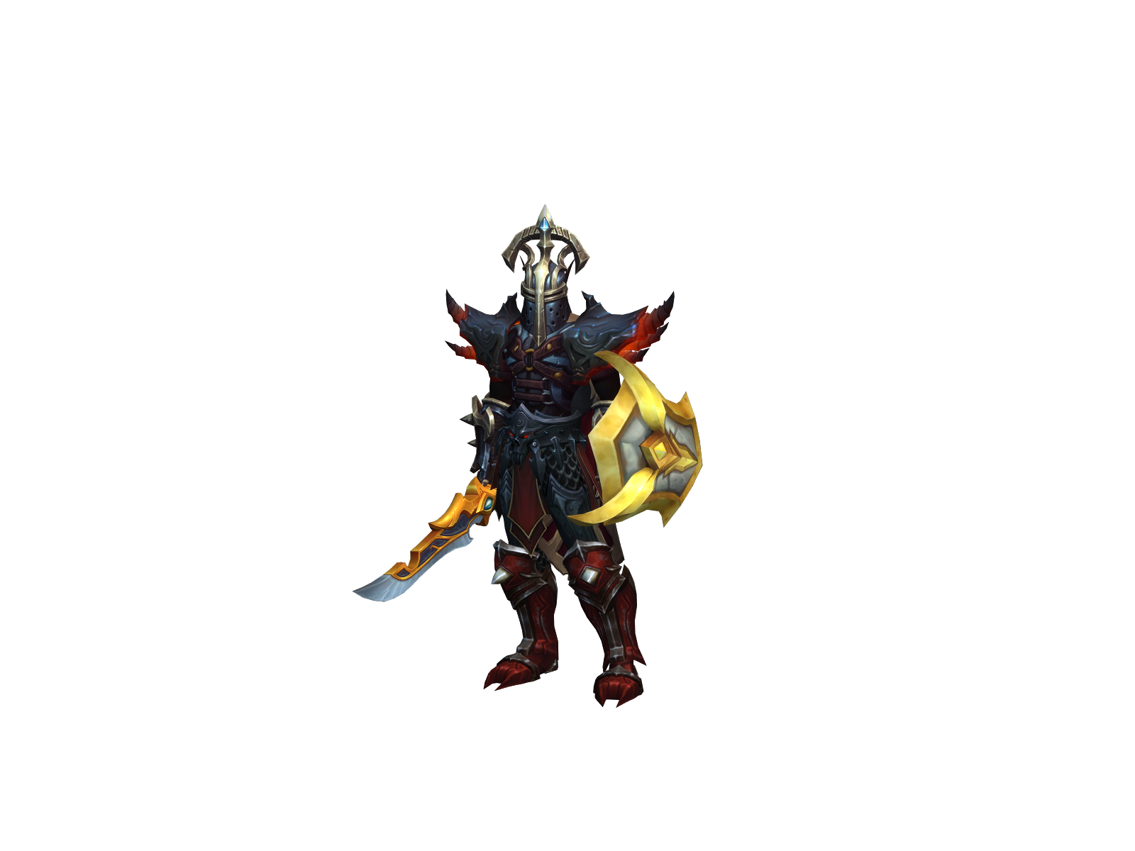 Bloofy 3D character render