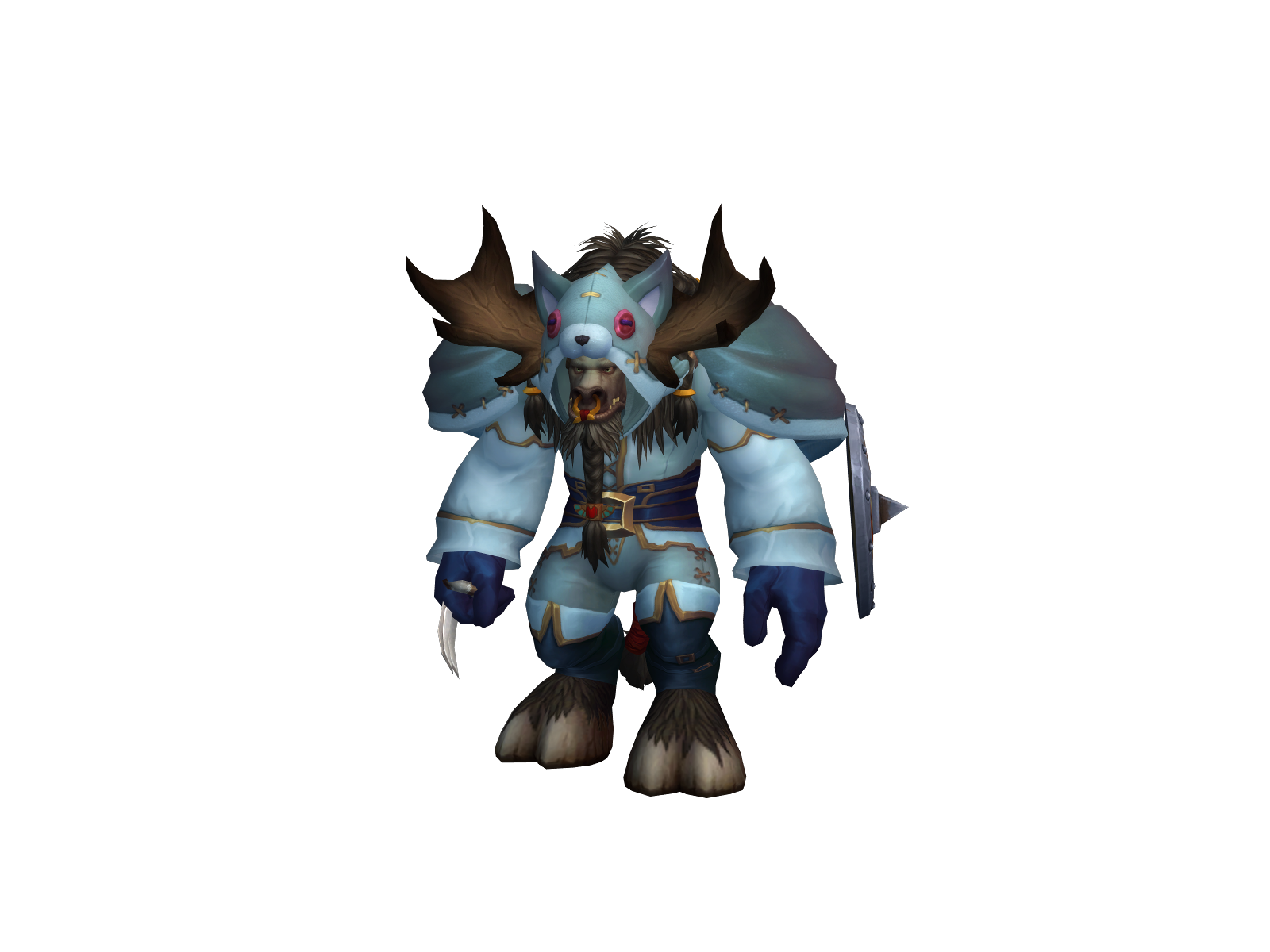 Zajashammy 3D character render