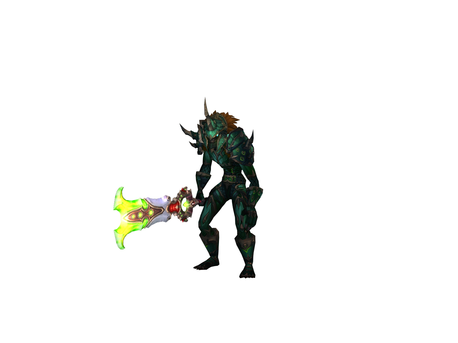 Bussydestroy 3D character render