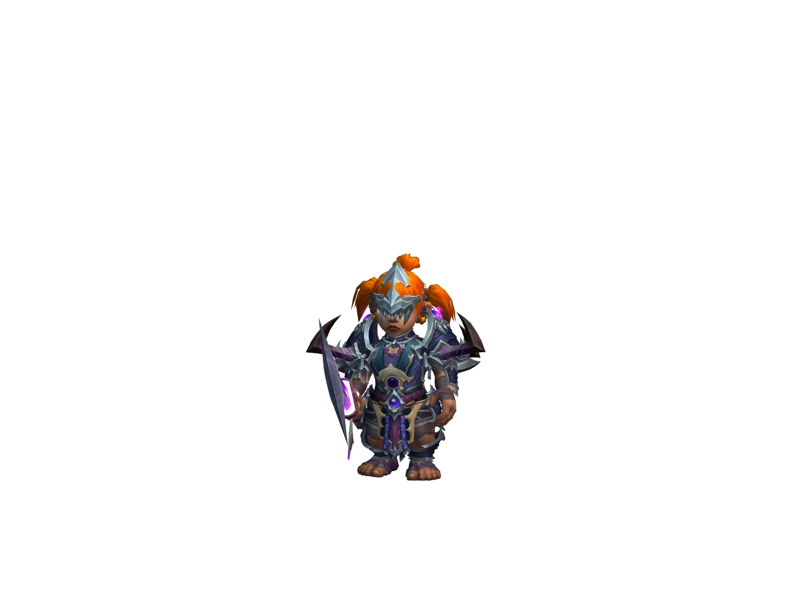 Buckunlucky 3D character render