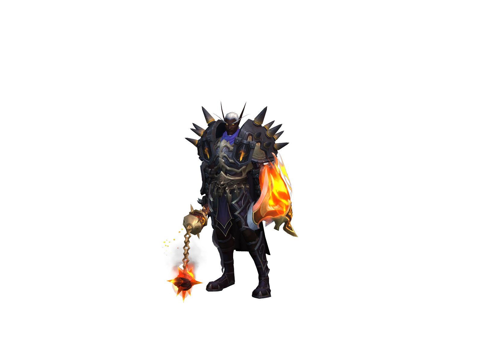 Aùriel 3D character render