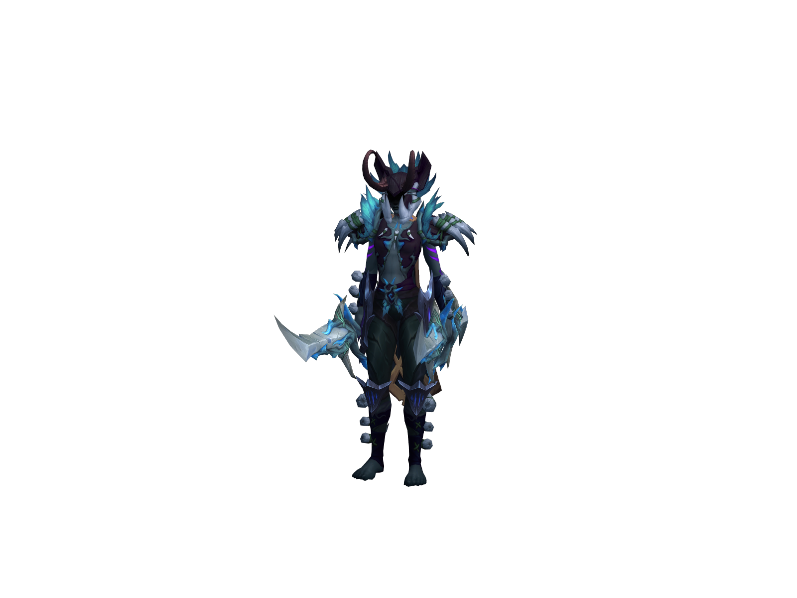 Zigzdh 3D character render