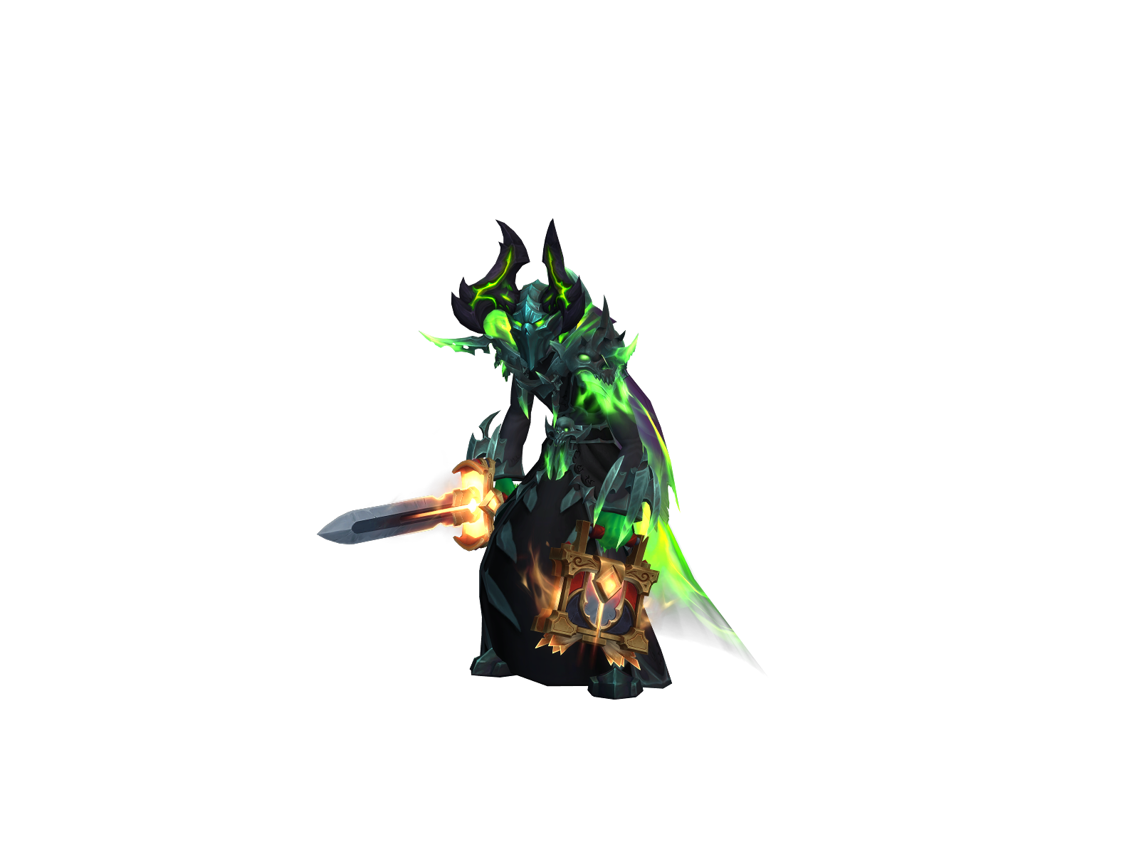 Afflictions 3D character render