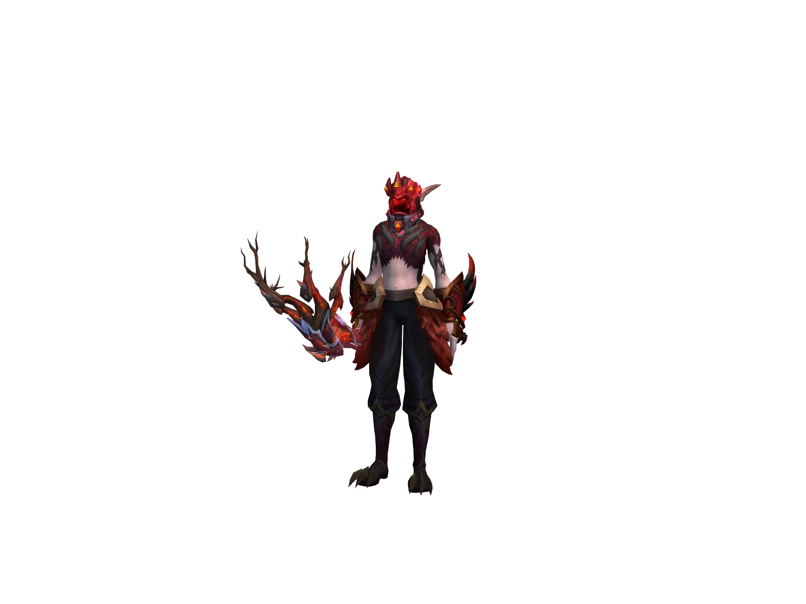 Killari 3D character render