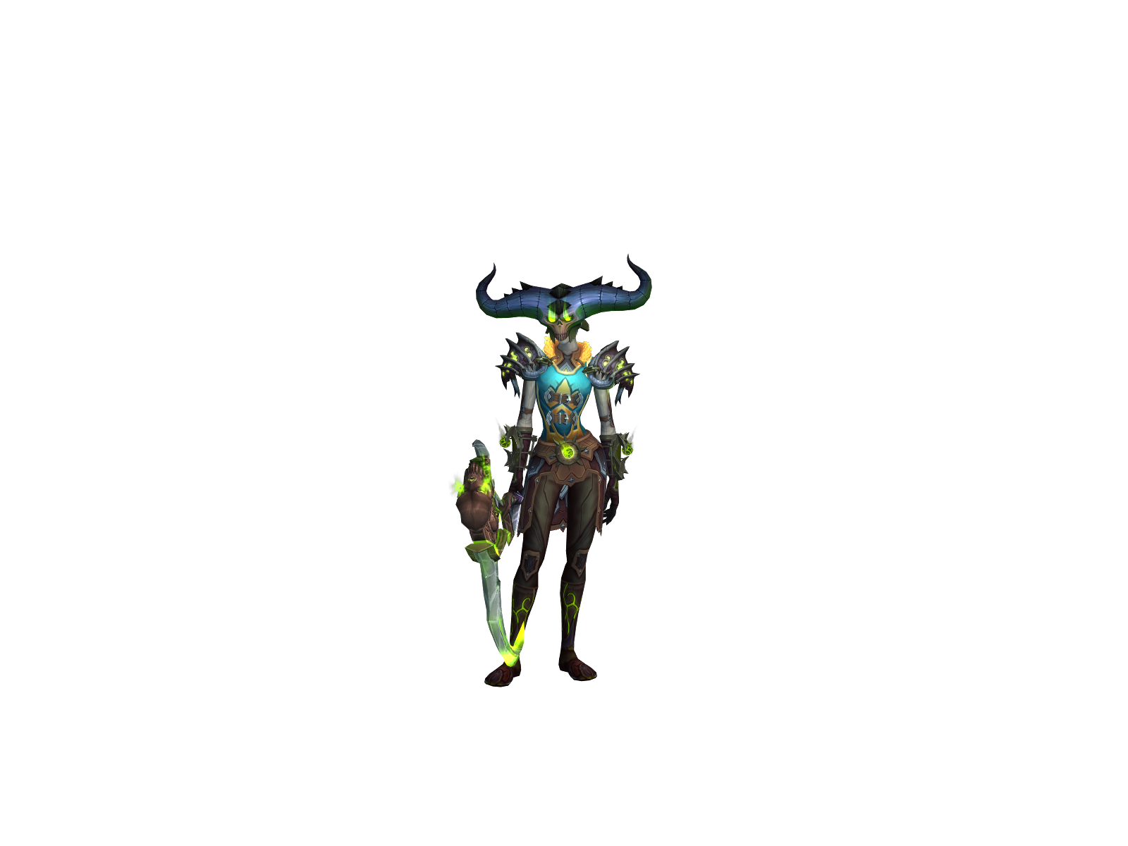 Vyrathael 3D character render