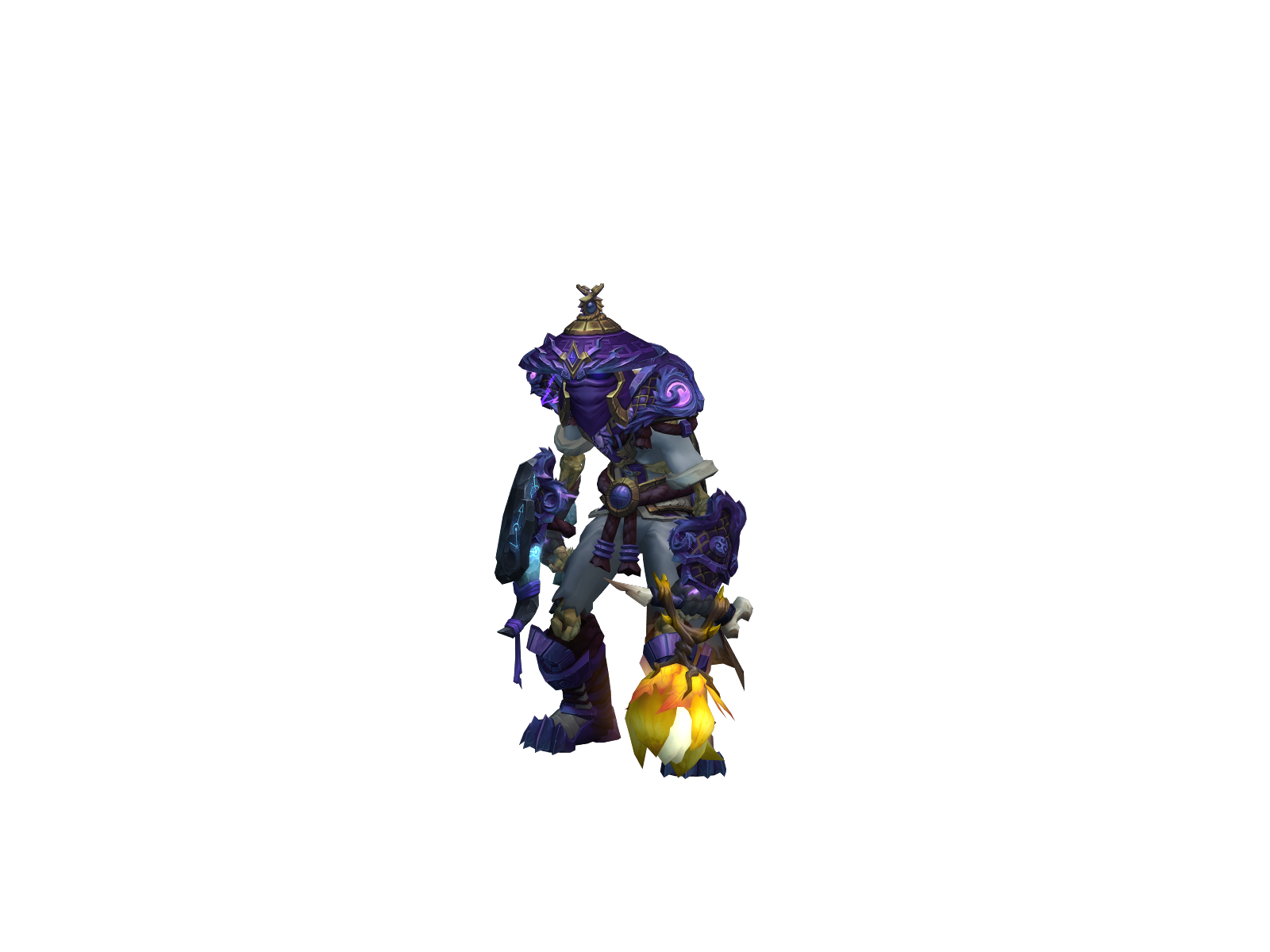 Anamonk 3D character render