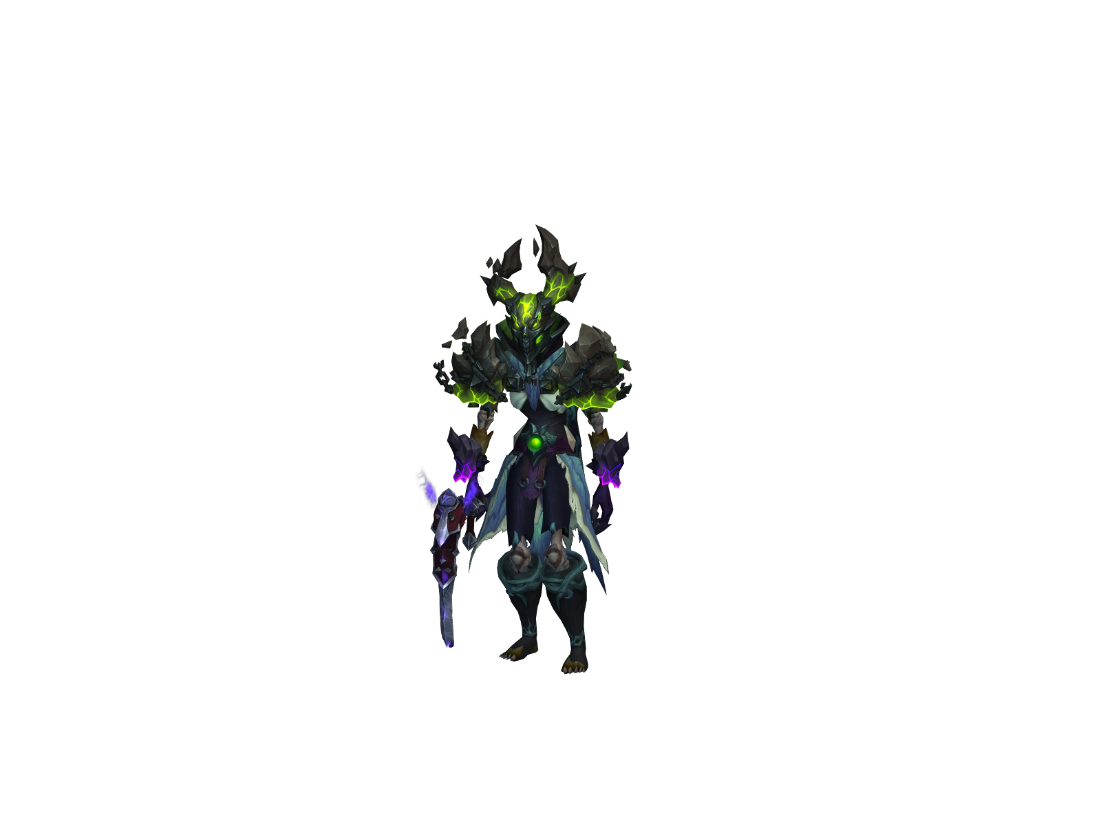 Nastychaos 3D character render