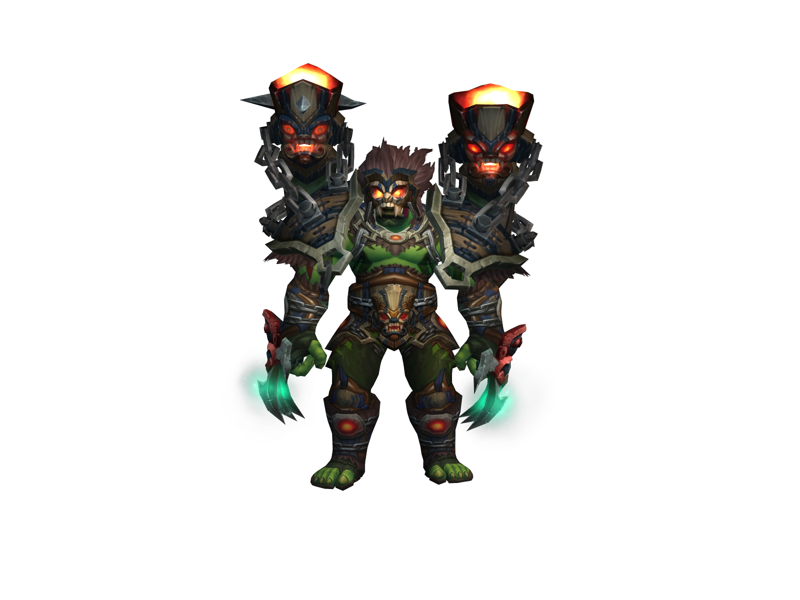 Shaweko 3D character render