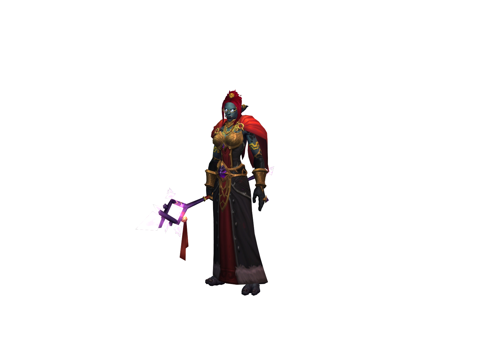 Lizzabel 3D character render