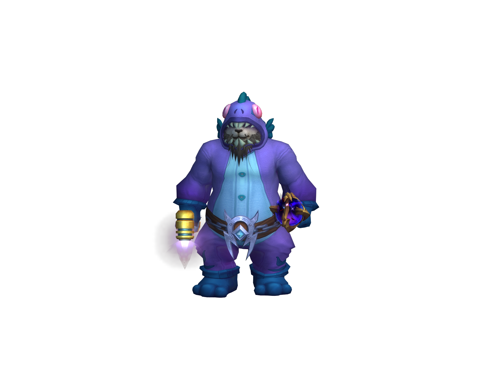 Girthmonster 3D character render
