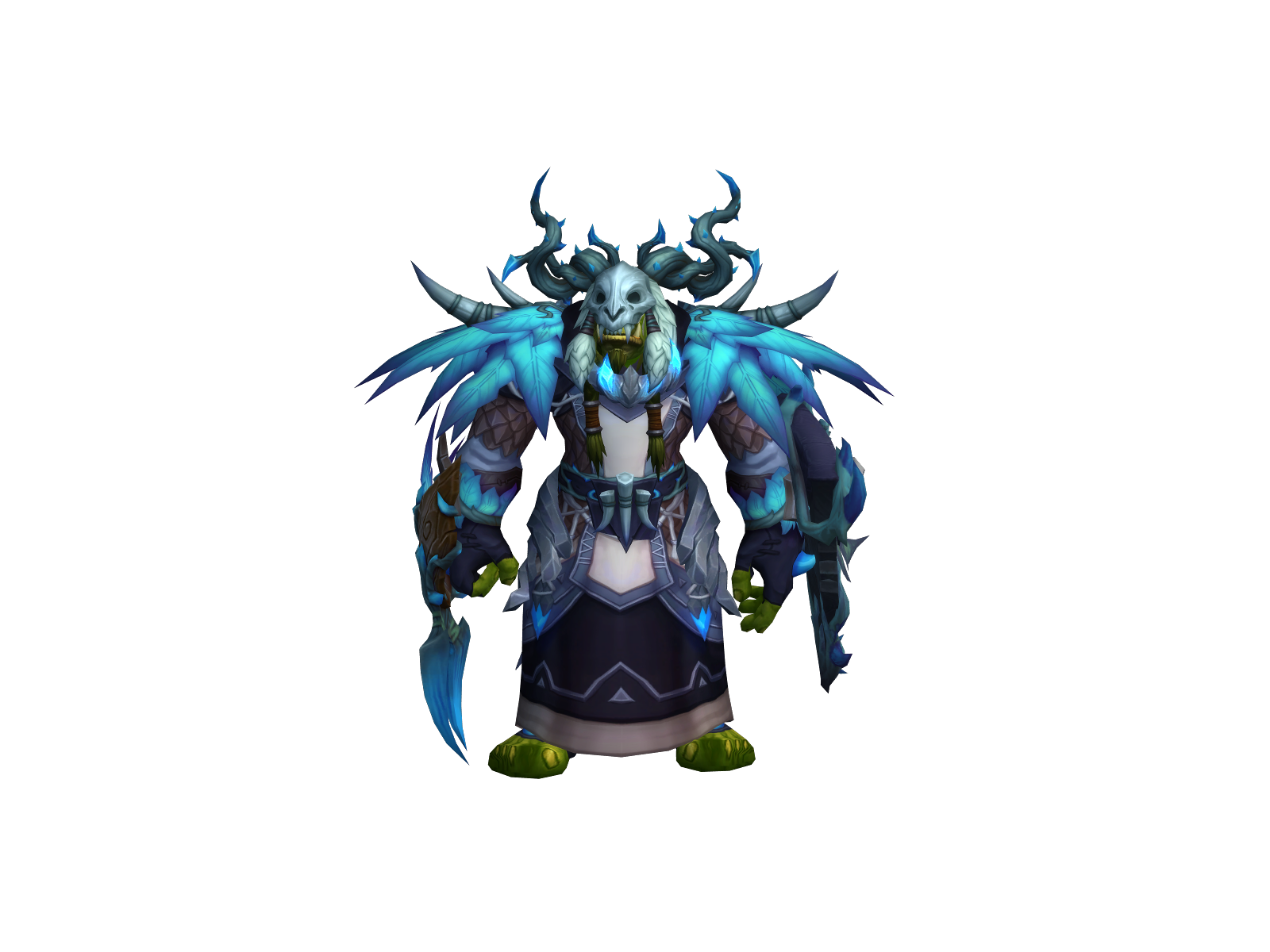 Laggythought 3D character render