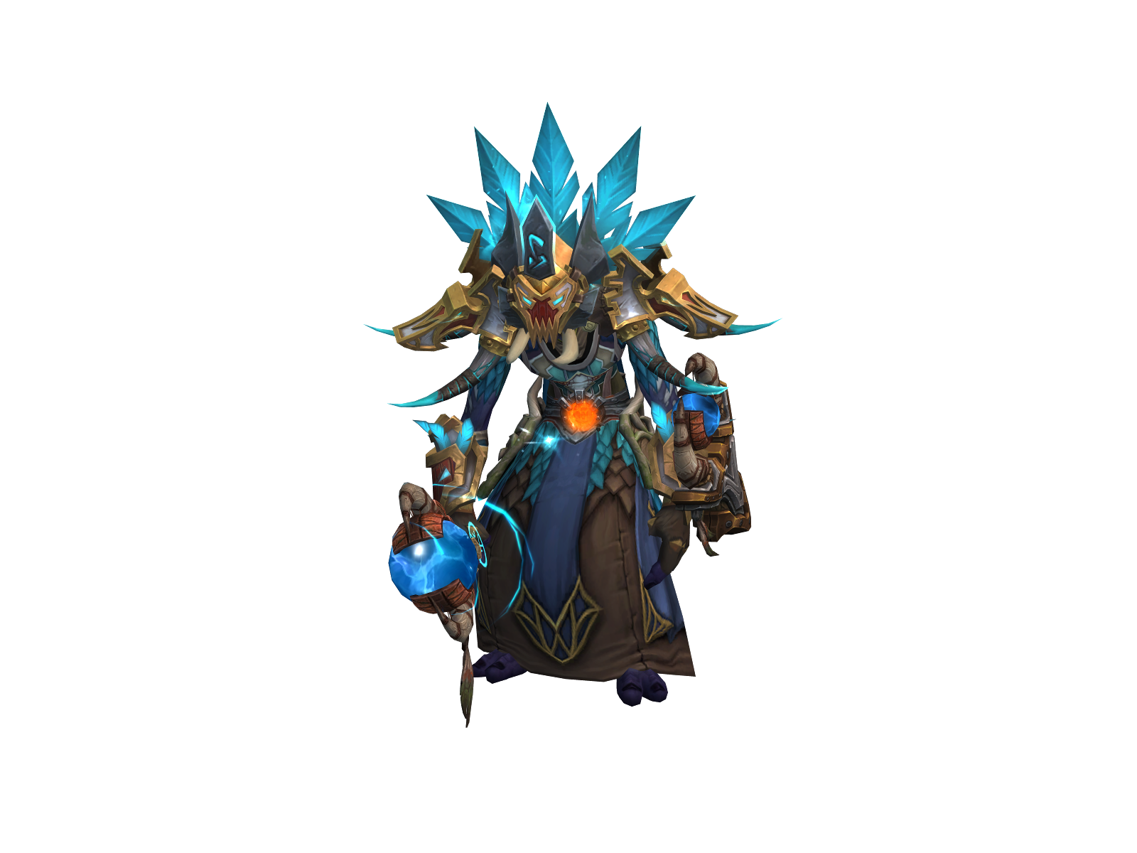 Grezzkall 3D character render