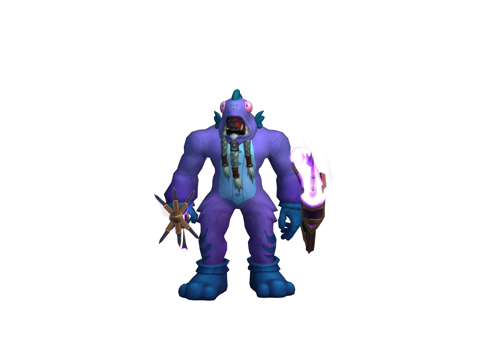 Rocksbury 3D character render