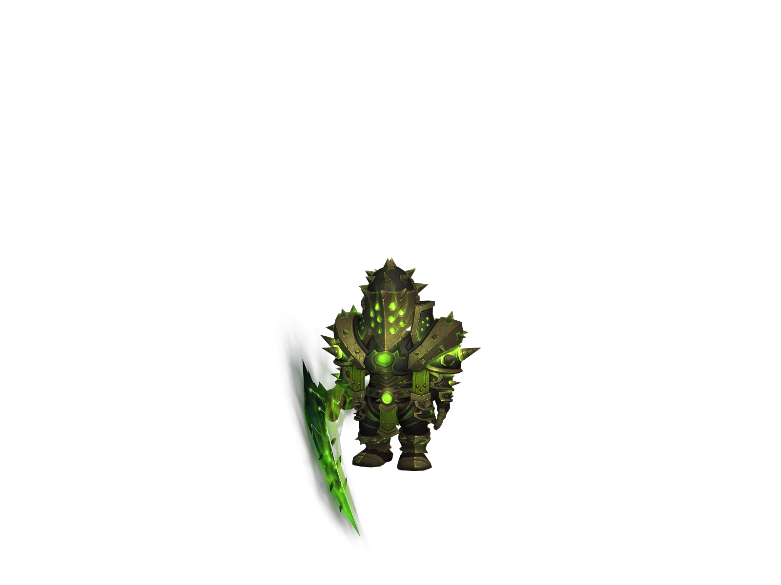 Shufflewar 3D character render