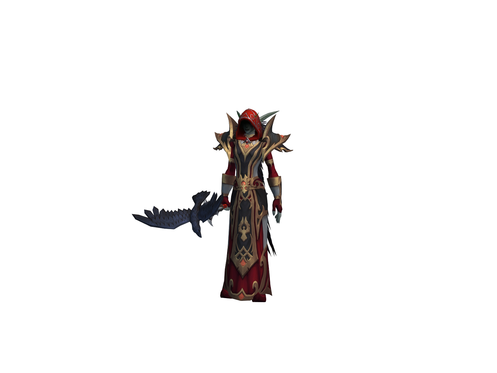 Acalin 3D character render