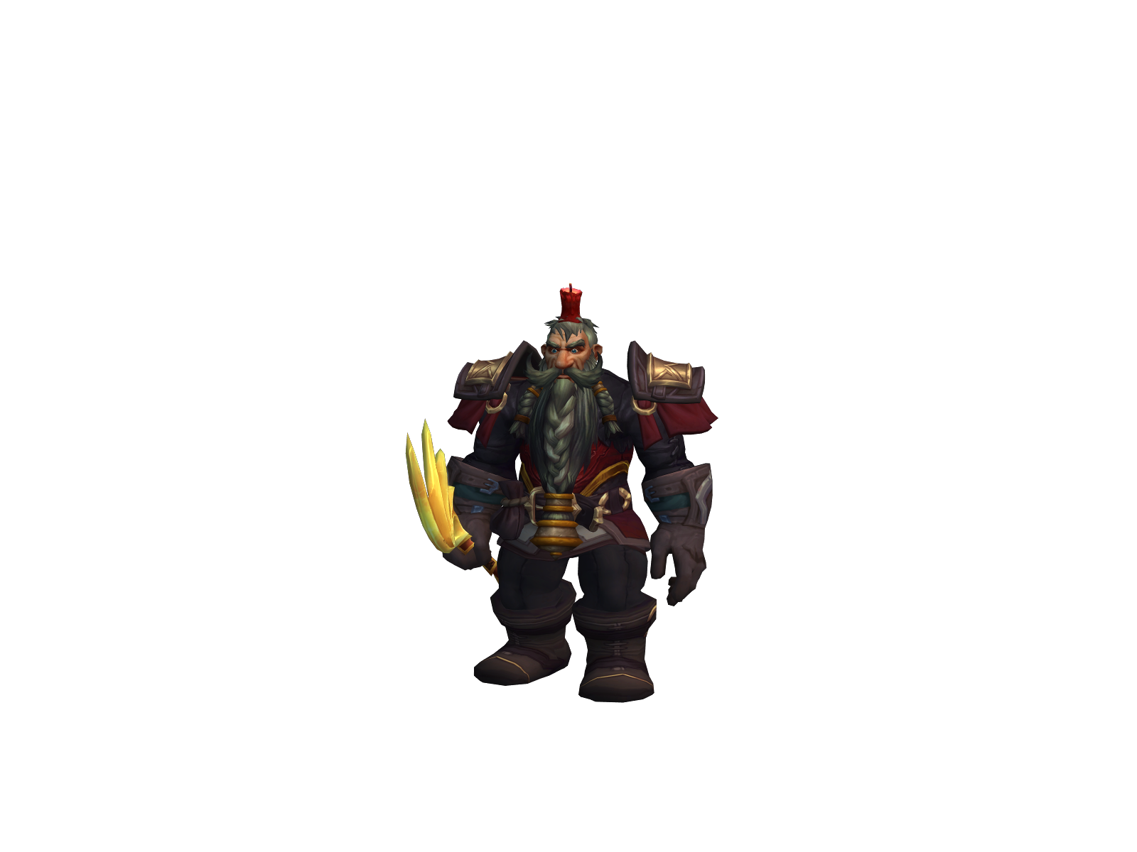 Desventura 3D character render