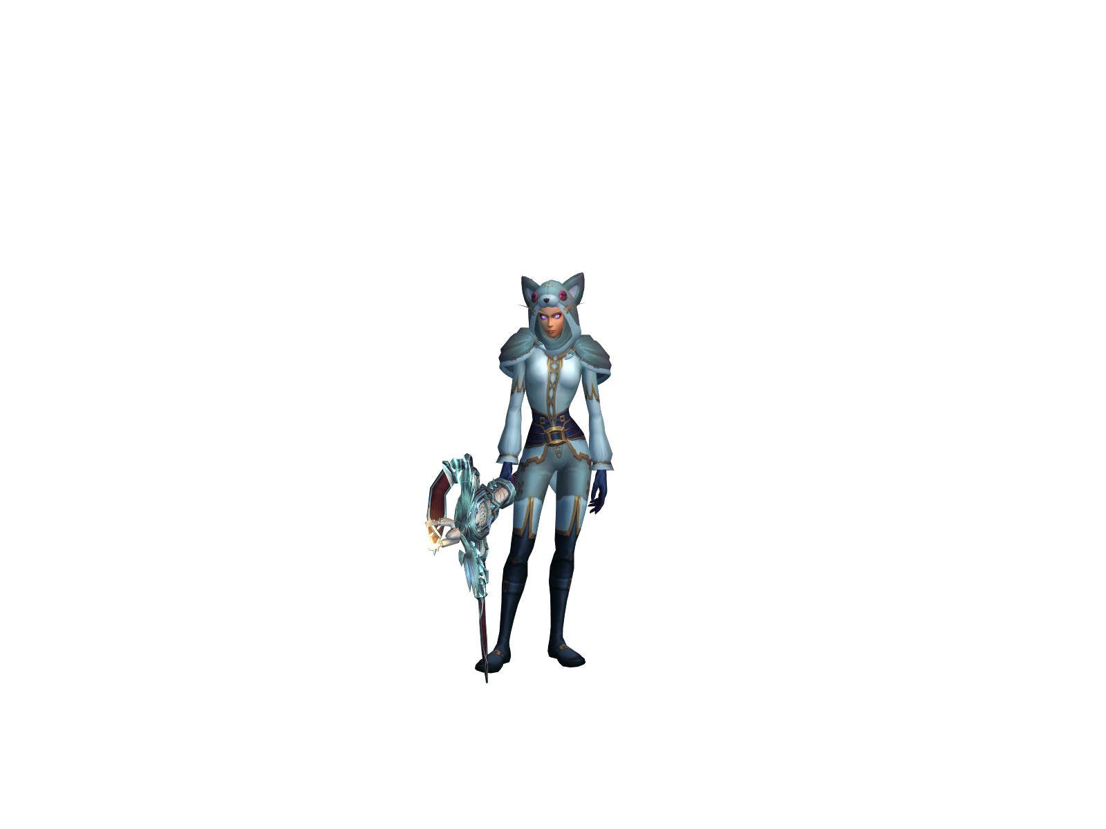 Mít 3D character render