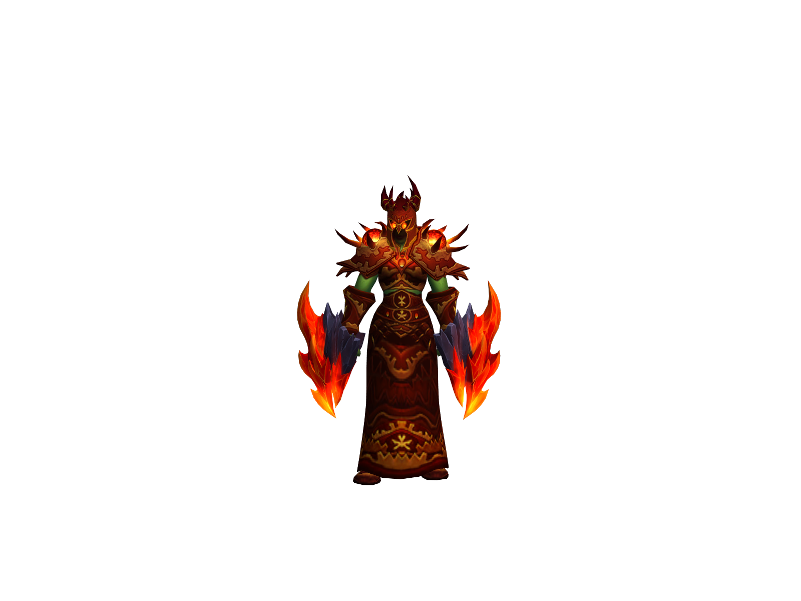 Kaîowas 3D character render