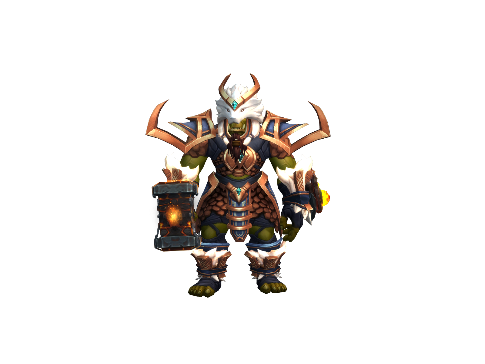 Wurzog 3D character render