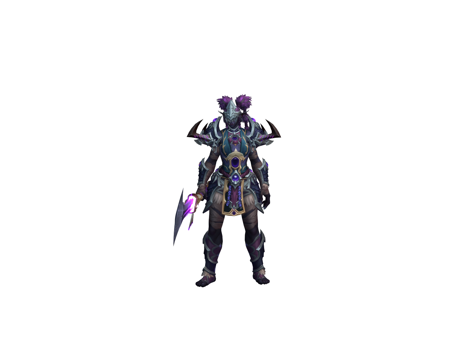 Buckunlucky 3D character render