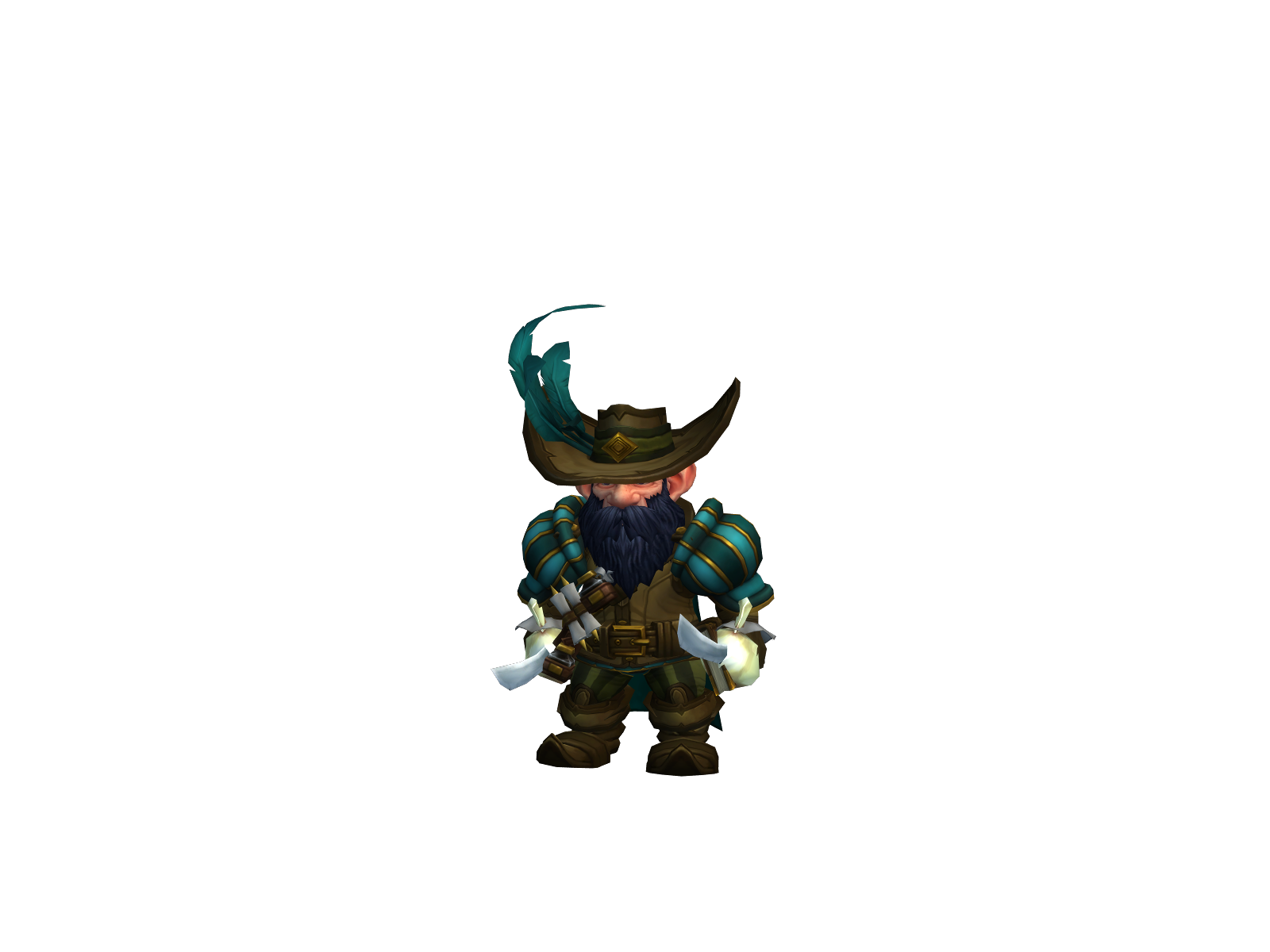 Bíggusdíggus 3D character render