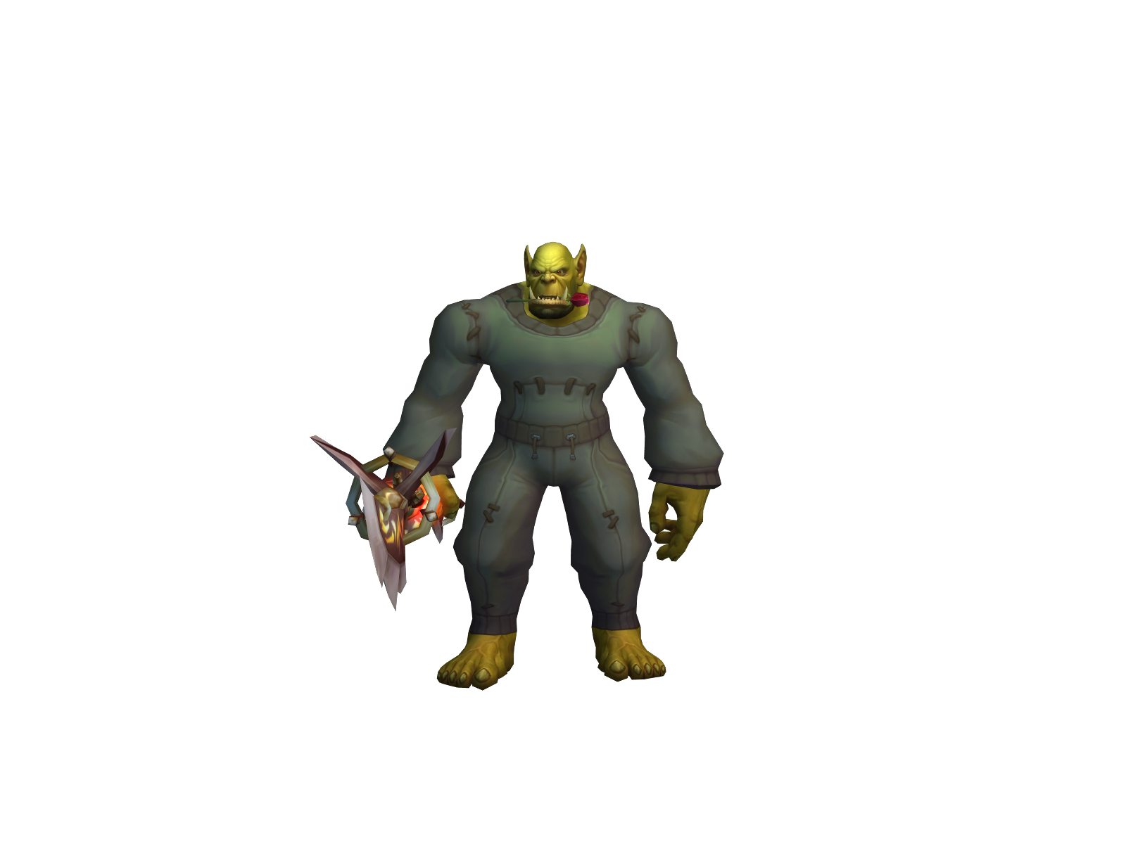 Diddybopper 3D character render