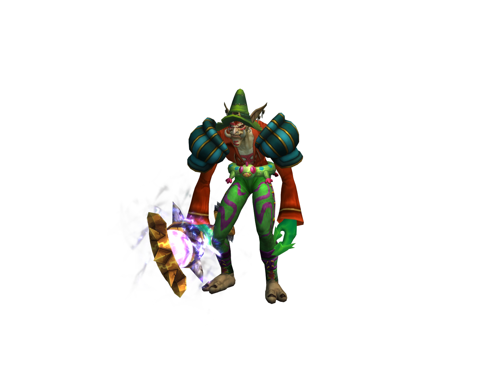 Disblinkagon 3D character render
