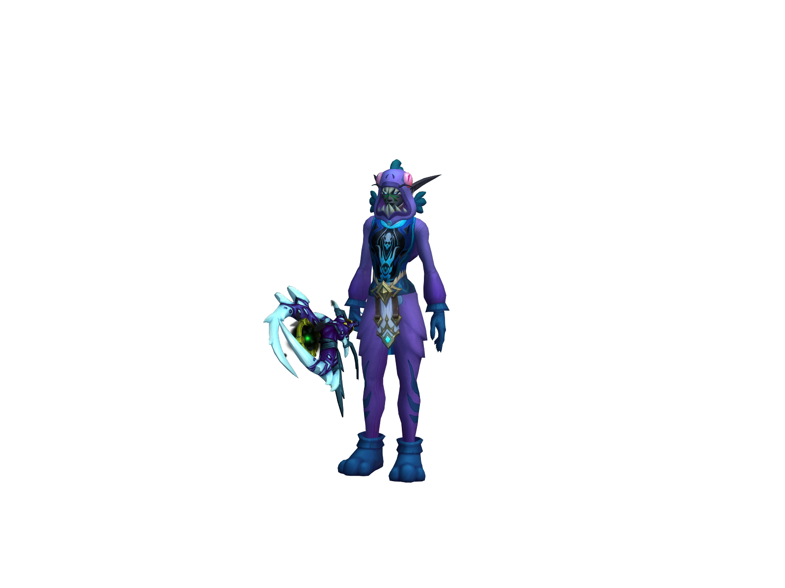 Naughtyfists 3D character render