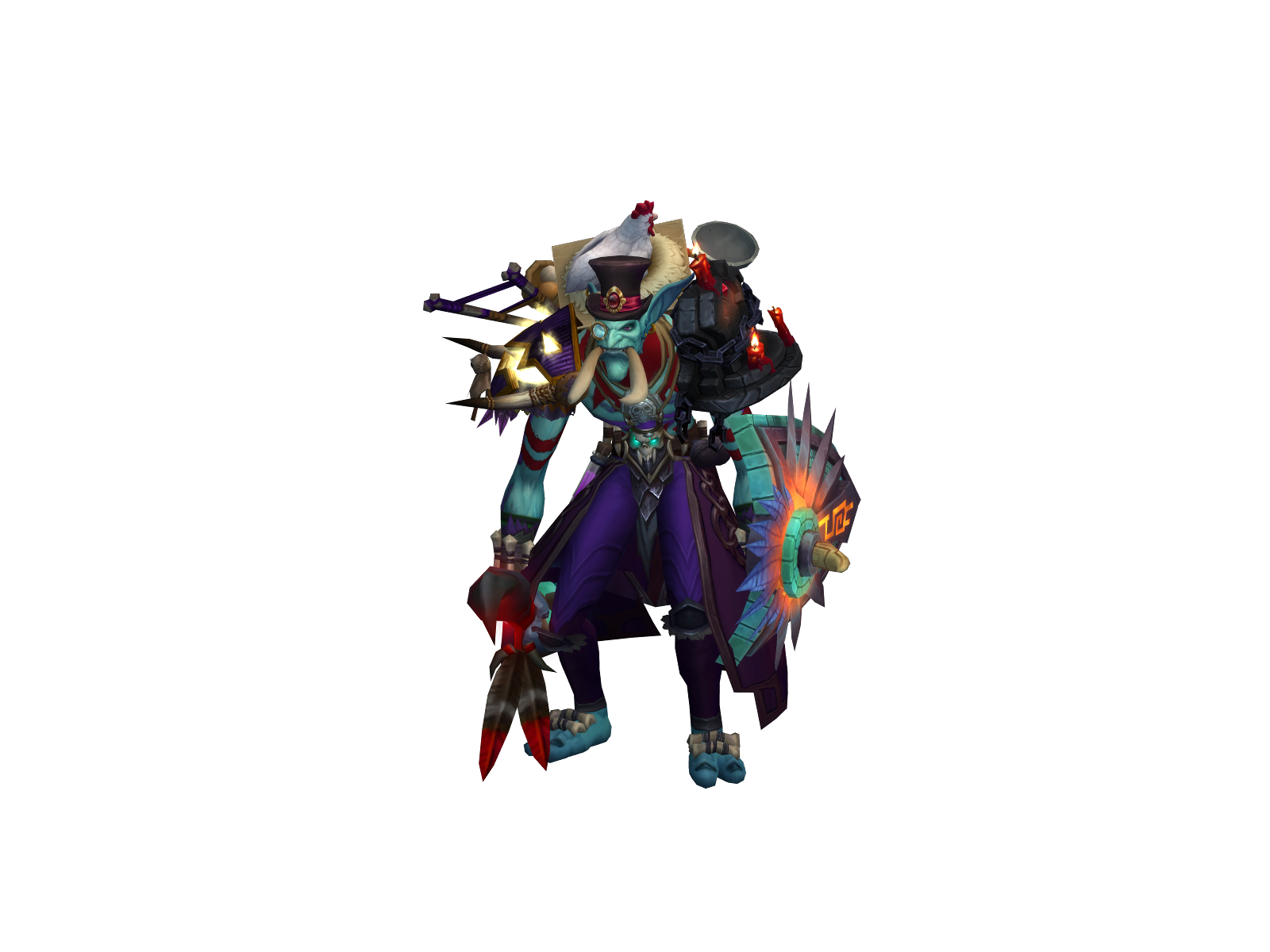 Voltyde 3D character render